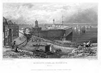 Margate Pier and Harbour Bartlett 1833  | Margate History